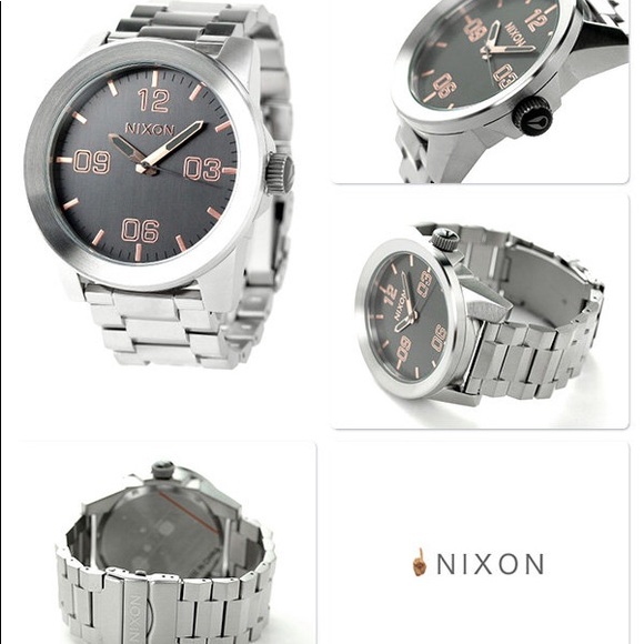 Nixon Other - Corporal SS Nixon watch gray rose gold